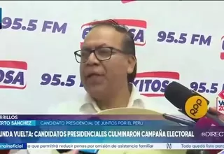 Roberto Sánchez rechaza acusación por aportes y gastos de campaña del partido Juntos por el Perú