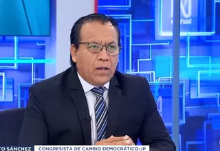 Roberto Sánchez sobre baja aprobación de Dina Boluarte: “Hay muchos indicios de culpabilidad”