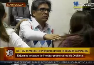 Dictan 18 meses de prisión preventiva contra el exjuez supremo Robinson Gonzales