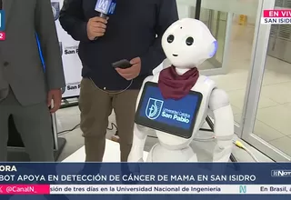 Robot peruano busca detectar cáncer de mama con tecnología local
