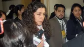 Rocío Calderón se negó a responder a preguntas de Fiscalización - Noticias de rocio-calderon