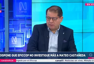 Rodríguez respalda fallo que retira a Eficcop del caso Castañeda