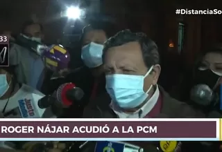 Roger Nájar visitó la sede de la PCM