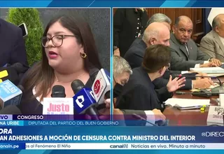 Romina Uribe justifica respaldo a censura contra César Astudillo por crisis de inseguridad