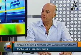 Rómulo León: Fui a la Casa del Pueblo para cortarle la cola a quienes me insultaron