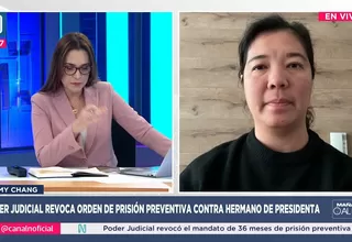 Romy Chang: Los jueces deben aplicar las normas del Congreso