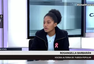 Ronsangella Barbarán: Fuerza Popular no ha decidido si formará lista para la próxima Mesa Directiva