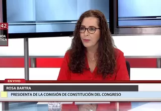 Rosa Bartra sobre resultados de examen para JNJ: "No más improvisación"