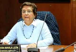 Rosa Mavila a favor de ley de geolocalización