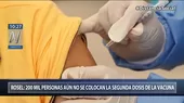 Gustavo Rosel: "200 000 personas no se colocaron la segunda dosis" - Noticias de gustavo-gorriti