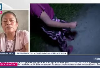 Rosemary Pioc, lideresa awajún: El Estado nos deje sin acceso a la justicia es lamentable