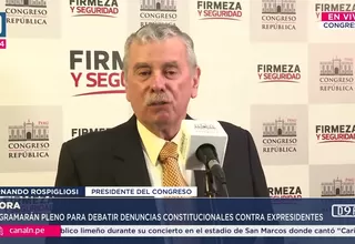 Rospigliosi: Decisión sobre Delia Espinoza fue según antecedentes