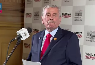 Rospigliosi afirma que pleno extraordinario verá censura y no vacancia contra José Jerí