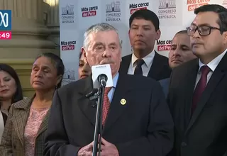 Rospigliosi rechaza pedido de Fiscalía contra Fuerza Popular