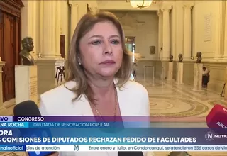 Roxana Rocha califica de “autoritaria” decisión de no votar cuarto intermedio