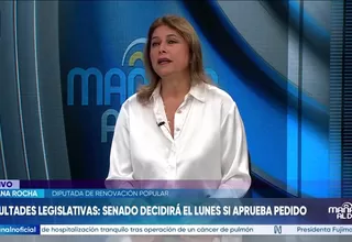 Roxana Rocha ve difícil alcanzar consensos en el Senado para aprobar facultades legislativas