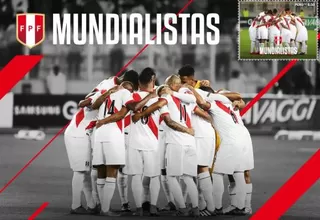 Rusia 2018: lanzan estampillas y postales de la selección peruana