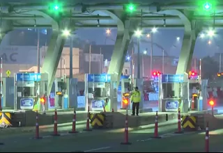 Rutas de Lima suspendió cobro de peajes en Villa y Punta Negra