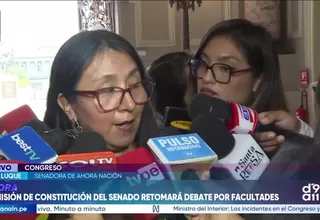 Ruth Luque cuestiona ampliación de facultades legislativas y selección de constitucionalistas invitados