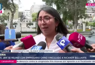 Ruth Luque: Desde que José Jerí ha asumido el poder no han bajado los asesinatos