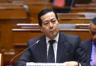 Ruth Luque impulsa moción de censura contra premier Eduardo Arana