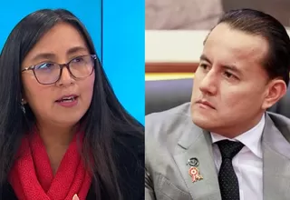 Ruth Luque sobre Richard Acuña: "Es el presidente bajo las sombras en el Congreso"