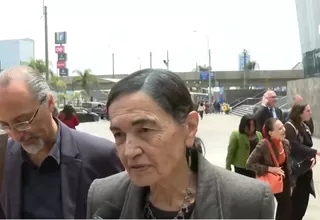 Ruth Shady denunció ser víctima de traficantes de terrenos