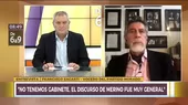 Francisco Sagasti sobre Flores-Aráoz: "Su trayectoria lo pinta más hacia el extremo conservador" - Noticias de pintas