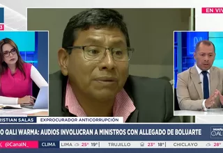 Salas: El caso Qali Warma es uno de corrupción gigante