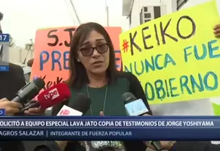 Salazar sobre Keiko: Hubo presión para que jueces no actúen en base a evidencias