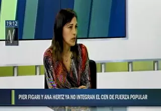 Salazar sobre Figari y Herz: Es mezquino desmerecer su trabajo en Fuerza Popular