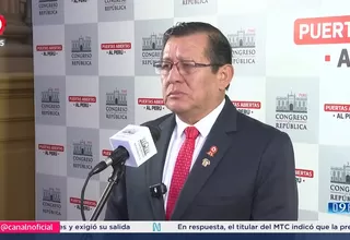 Salhuana: APP apoyará lista de José Jerí para Mesa Directiva