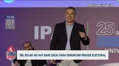 Salvador del Solar: Corresponde es esperar el pronunciamiento del JNE - Noticias de segunda-reforma-agraria