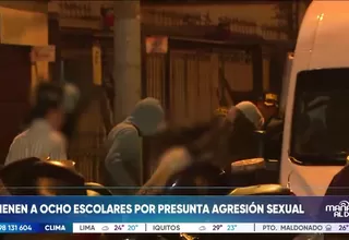 San Borja: Ocho alumnos intervenidos por presunta agresión sexual a otro escolar