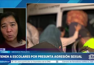 San Borja: Romy Chang señala que menores podrían recibir hasta ocho años de internamiento