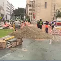 San Isidro: Bomberos controlan fuga de gas en el cruce de las avenidas Camino Real y V&iacute;ctor Andr&eacute;s Belaunde