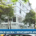 San Isidro: Deflagración por fuga de gas causó destrozos en edificio