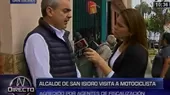 San Isidro descarta denunciar a hombre agredido por fiscalizadores - Noticias de fiscalizadores