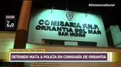 Detenido mató de dos disparos a policía en comisaría de Orrantia en San Isidro - Noticias de isidro-vasquez