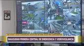 San Juan de Lurigancho: Inauguran primera central de emergencia y videovigilancia - Noticias de serenazgo
