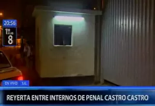 San Juan de Lurigancho: varios heridos deja reyerta en penal Castro Castro