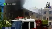 SJL: inmueble que se incendió era una fábrica clandestina de esmaltes - Noticias de fabrica-clandestina