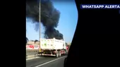 Alerta Noticias: Reportan incendio cerca del parque zonal Huayna Cápac en SJM - Noticias de america-noticias
