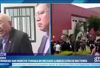San Marcos: Estudiantes toman la universidad en protesta contra reelección de rectores