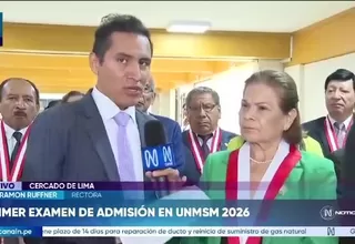 San Marcos inicia examen de admisión con más de 27 mil postulantes