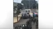 San Marcos: El momento en que la Policía ingresa para desalojar a manifestantes - Noticias de san-miguel