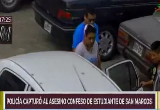 Erik Arenas: confesó el asesino del estudiante de San Marcos