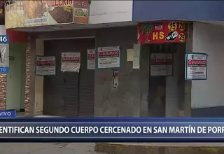 San Martín de Porres: identifican a segunda víctima cercenada