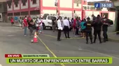 San Martín de Porres: Motociclista falleció tras enfrentamiento entre barristas  - Noticias de enfrentamiento
