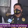 San Martín de Porres: Policía frustra robo en casa de apuestas deportivas